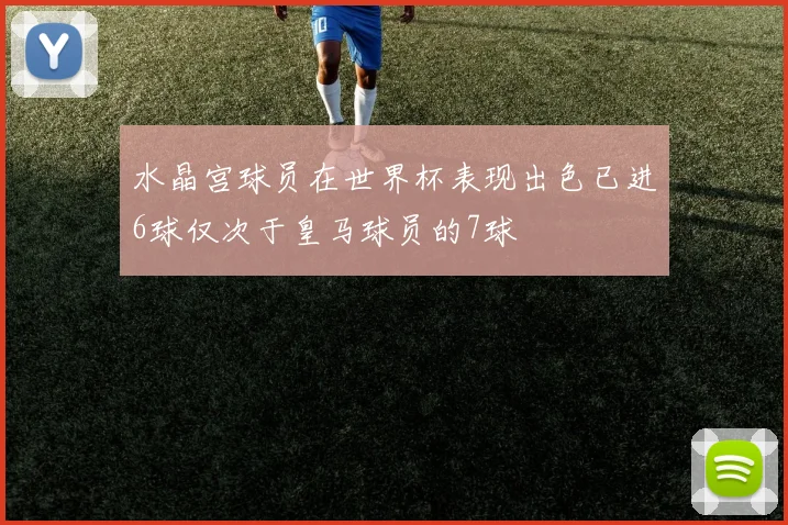 水晶宫球员在世界杯表现出色已进6球仅次于皇马球员的7球
